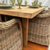 Bordeaux Reclaimed Teak Dining Table Set - Image 7