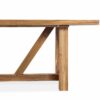 Bordeaux Reclaimed Teak Dining Table Set - Image 4
