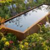 Corten Steel Pond - 1200 x 800 x 400mm