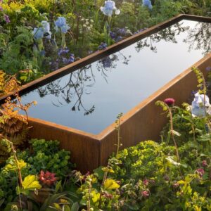 Corten Steel Pond