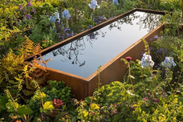 Corten Steel Pond
