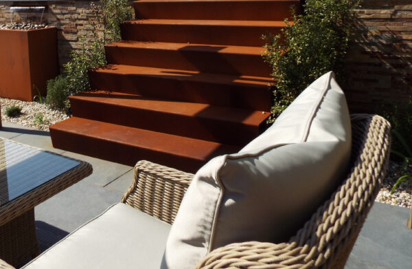 Corten Steel Stairs - Image 2