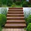 Corten Steel Stairs - 1250 x 480 x 340mm